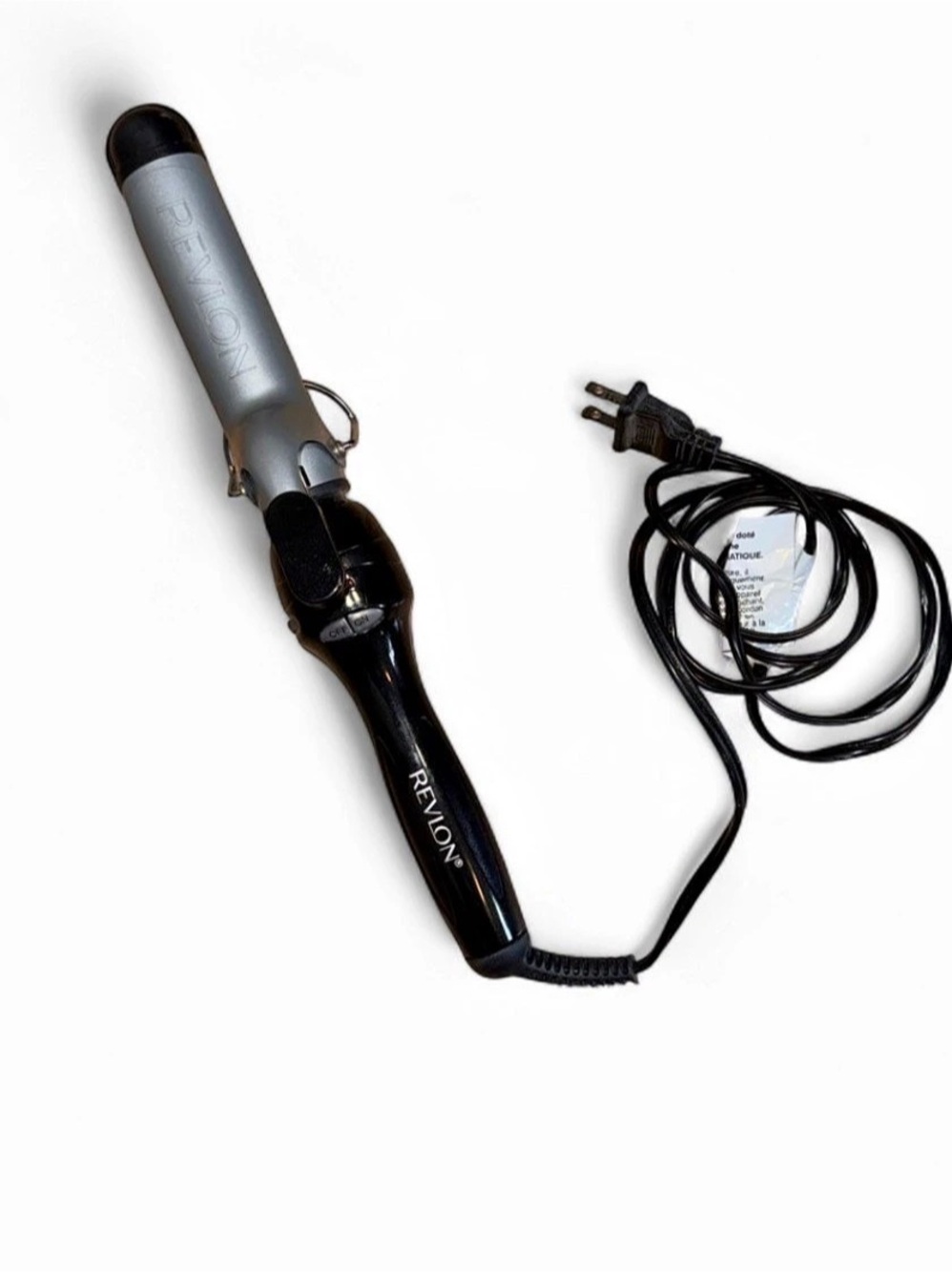 Revlon Perfect Heat 1" Ceramic Curling Iron Black & Gray